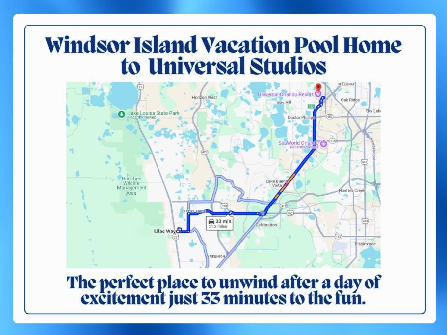 Windsor Island Vacation Pool Home Davenport Exterior photo